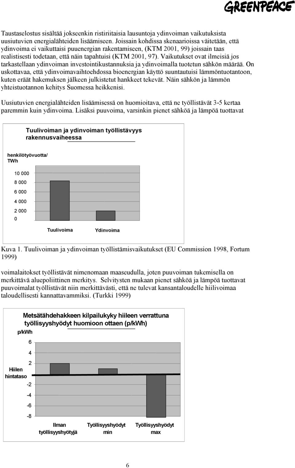 Vaikutukset ovat ilmeisiä jos tarkastellaan ydinvoiman investointikustannuksia ja ydinvoimalla tuotetun sähkön määrää.