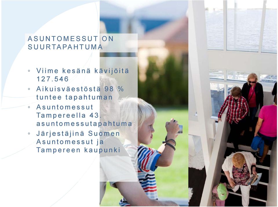 546 Aikuisväestöstä 98 % tuntee tapahtuman