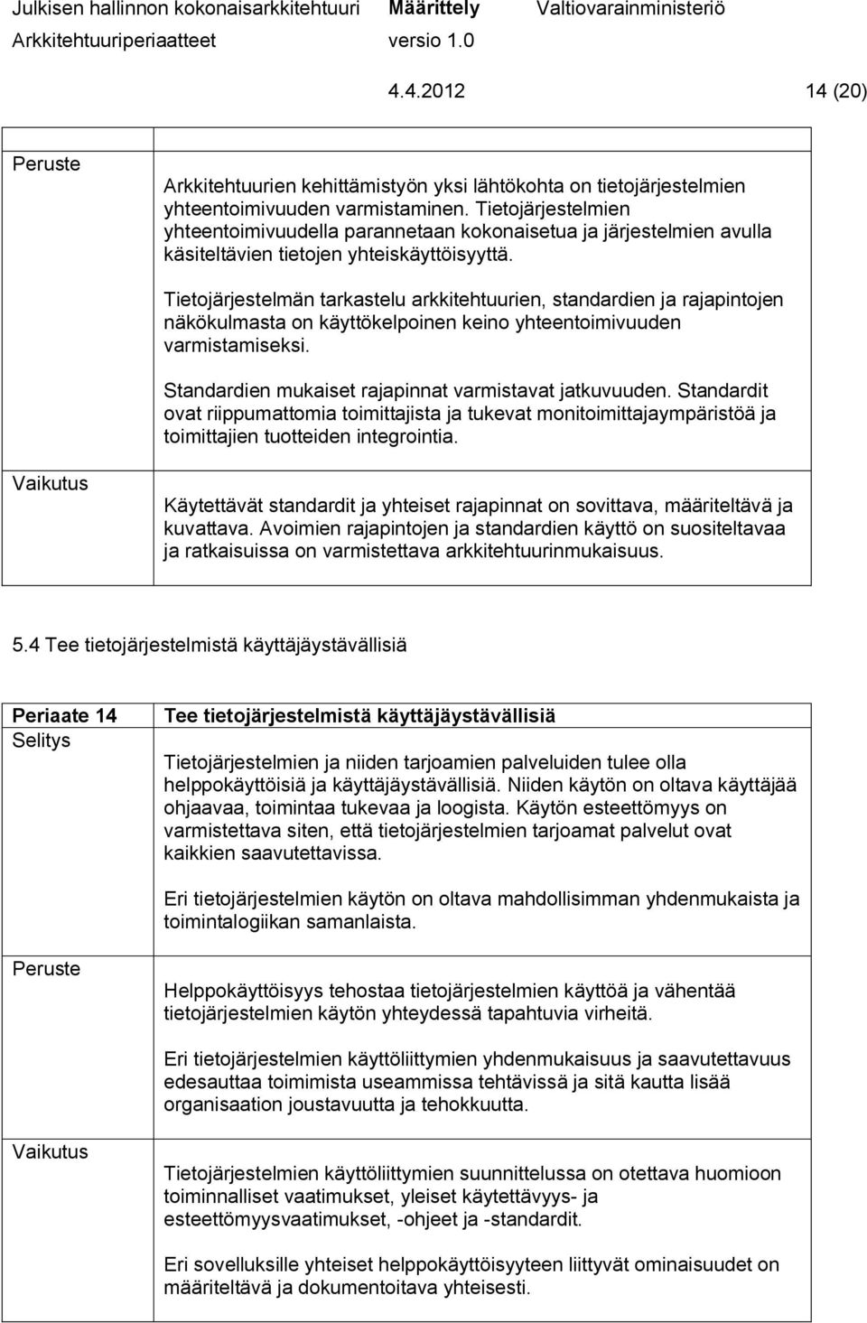 Tietojärjestelmän tarkastelu arkkitehtuurien, standardien ja rajapintojen näkökulmasta on käyttökelpoinen keino yhteentoimivuuden varmistamiseksi.