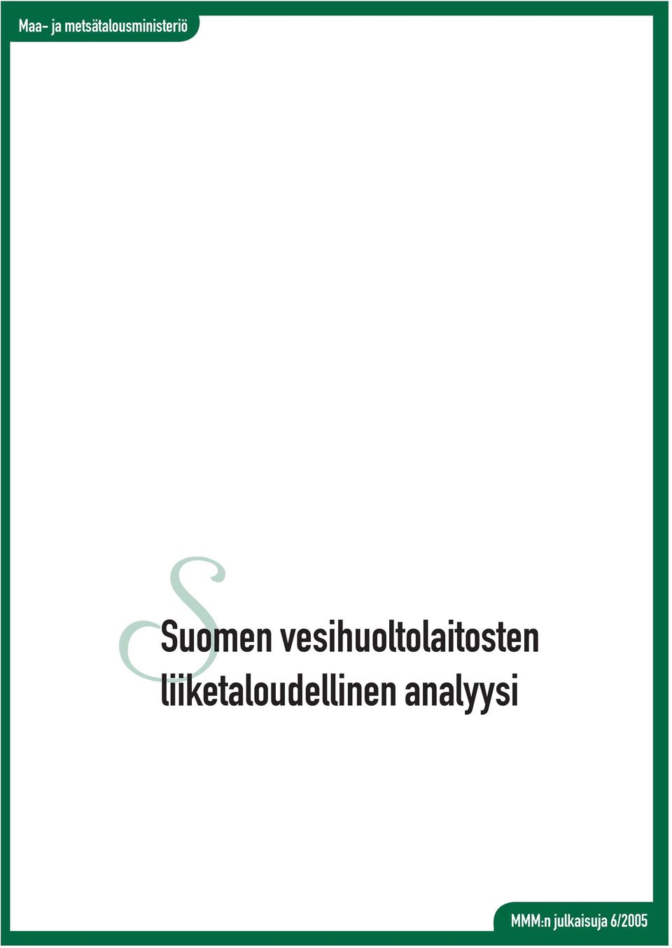 SSuomen vesihuoltolaitosten