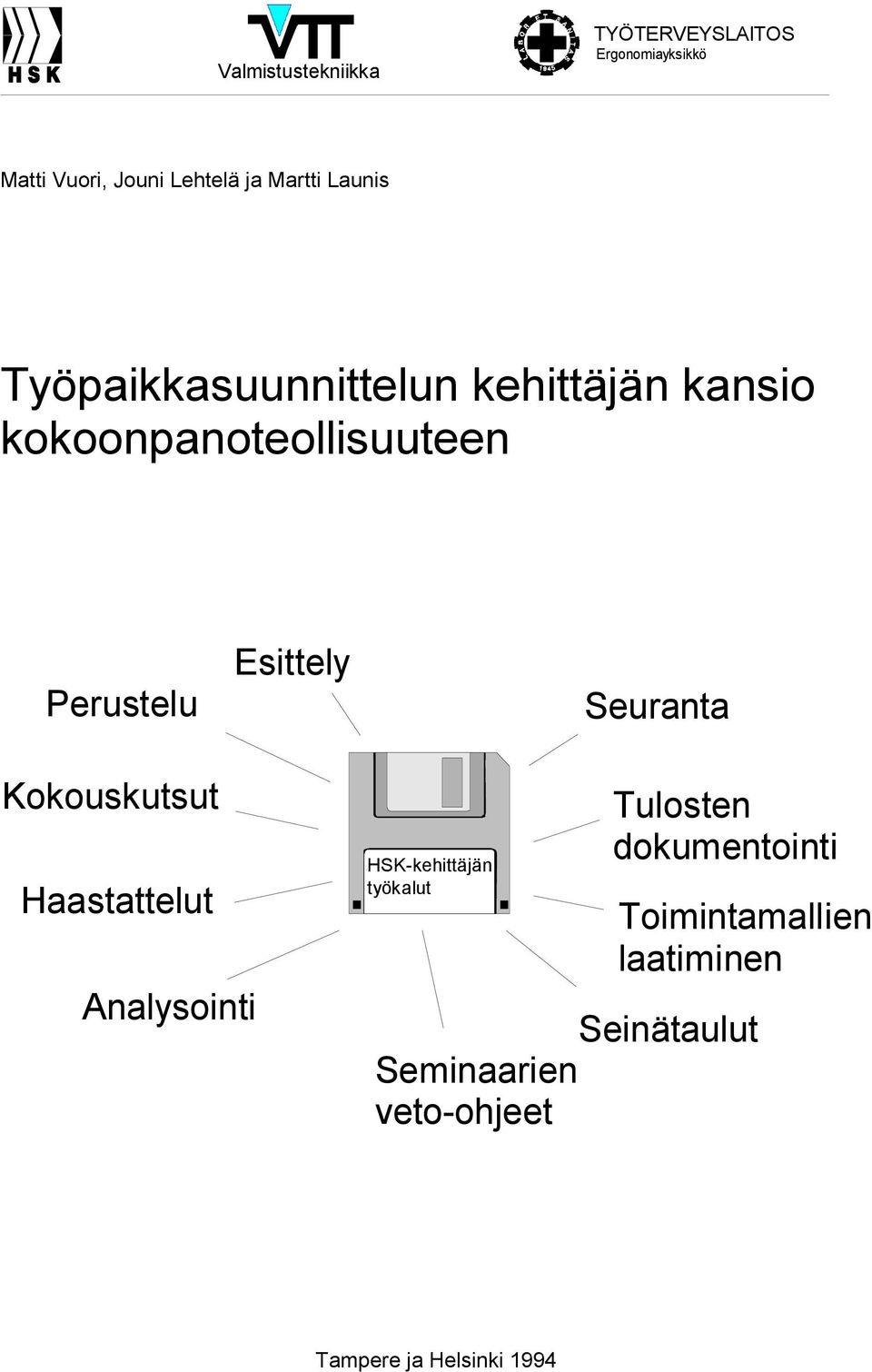 Seuranta Kokouskutsut Haastattelut Analysointi HSK-kehittäjän työkalut Seminaarien