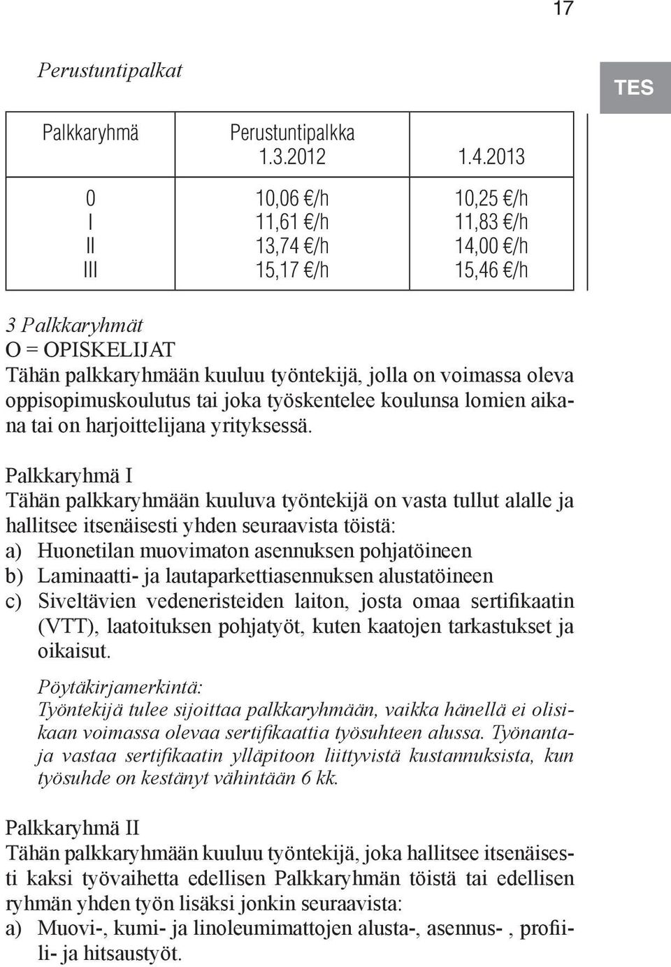 työskentelee koulunsa lomien aikana tai on harjoittelijana yrityksessä.