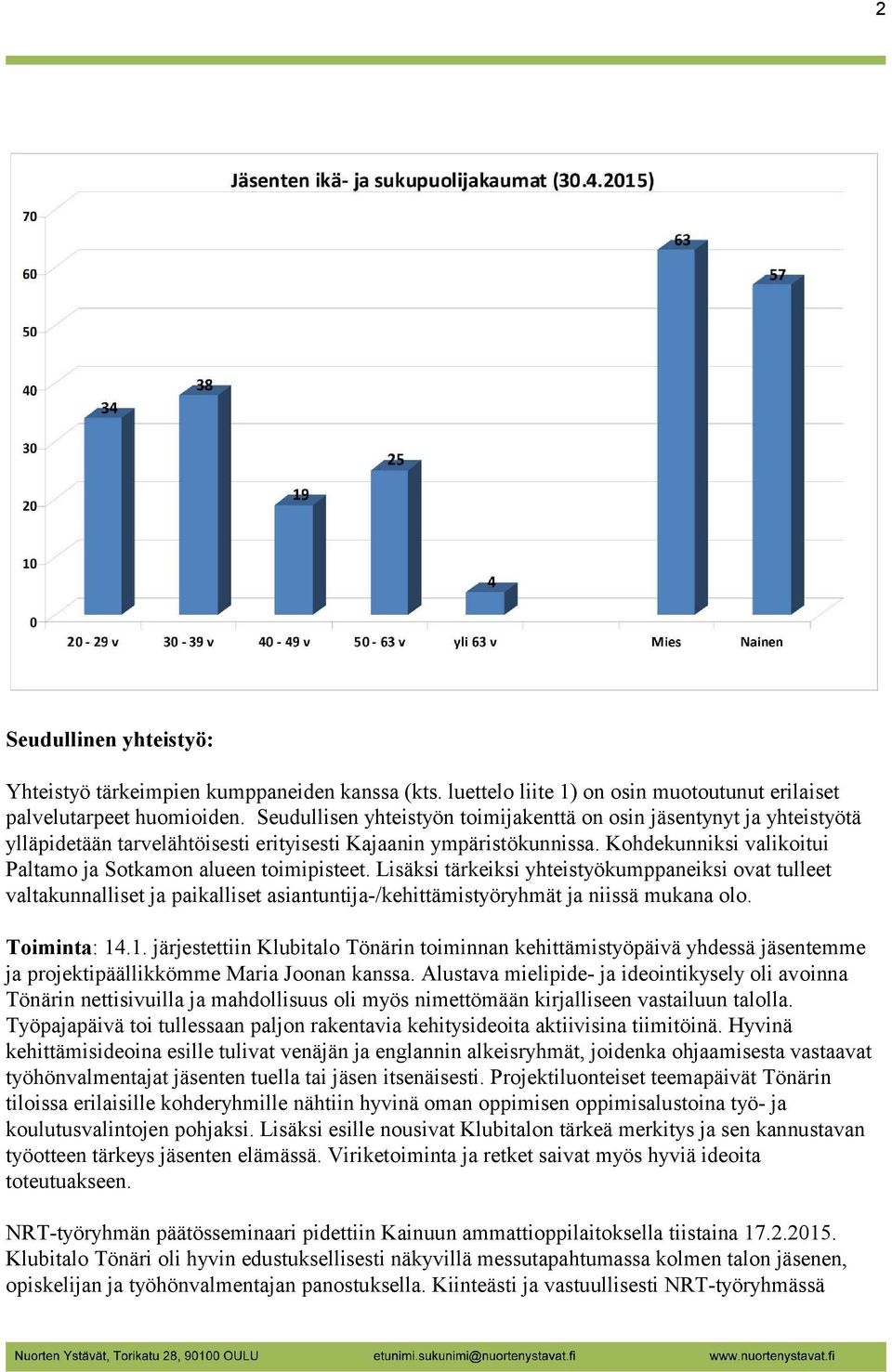 Kohdekunniksi valikoitui Paltamo ja Sotkamon alueen toimipisteet.