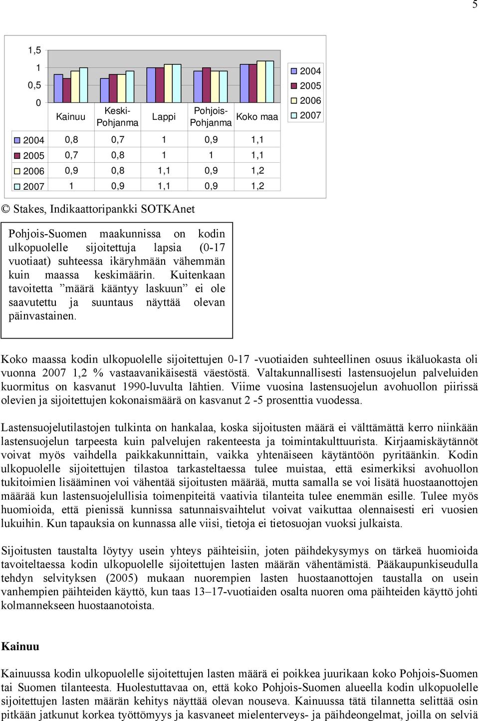 Kuitenkaan tavoitetta määrä kääntyy laskuun ei ole saavutettu ja suuntaus näyttää olevan päinvastainen.