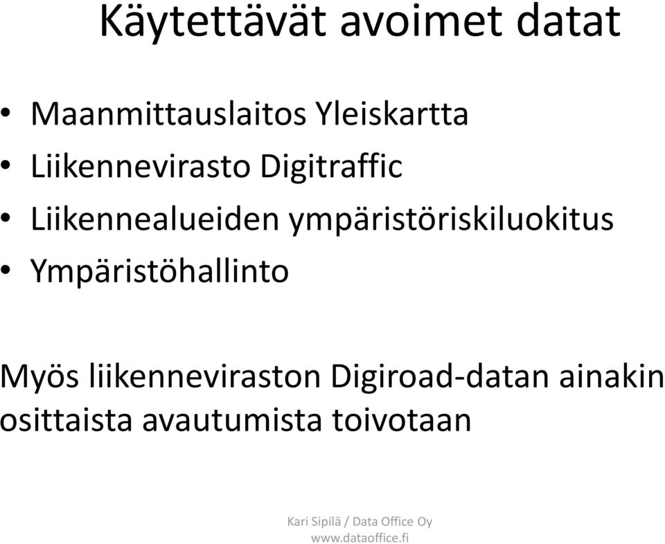 Liikennealueiden ympäristöriskiluokitus