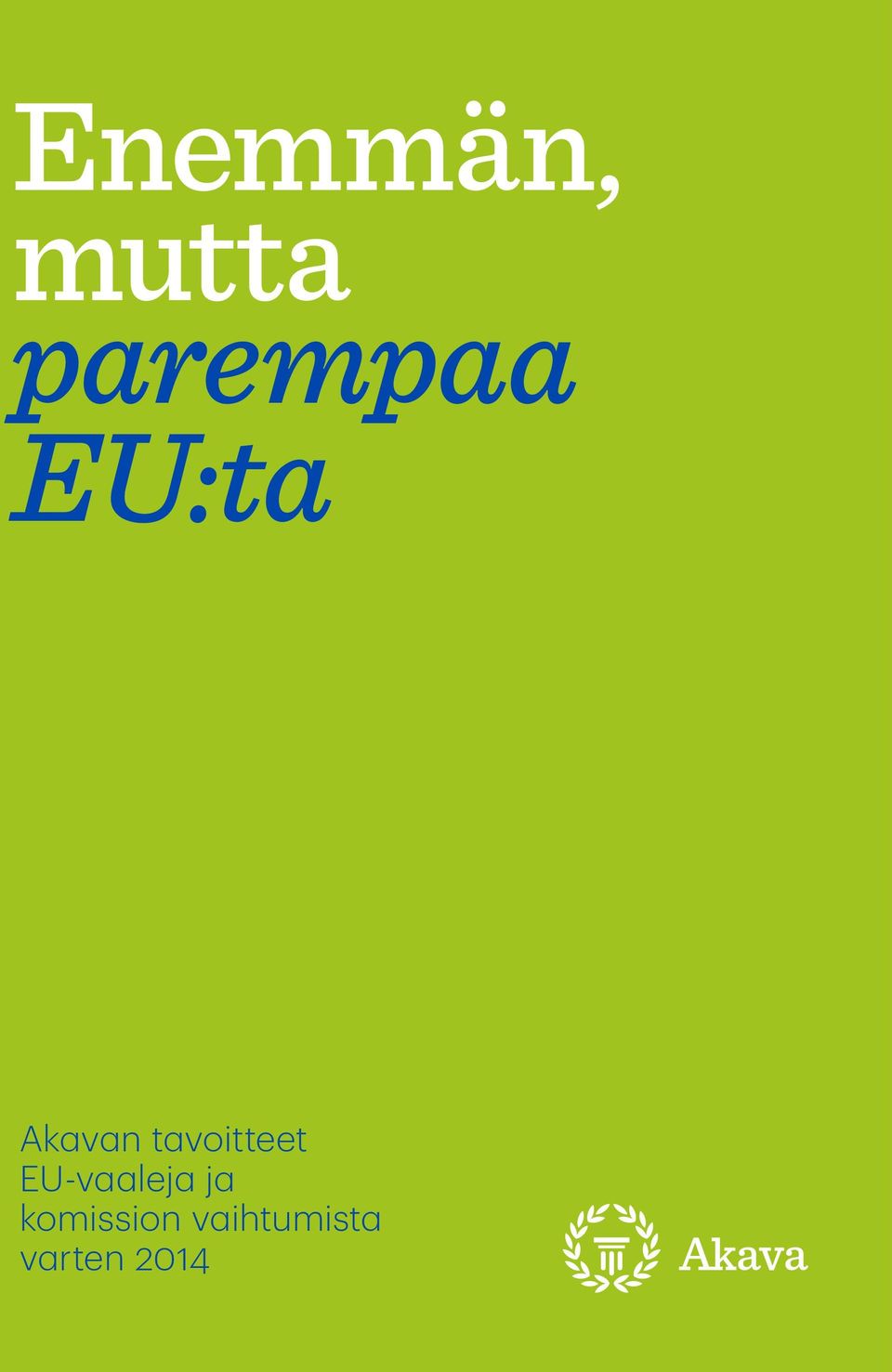 EU-vaaleja ja komission