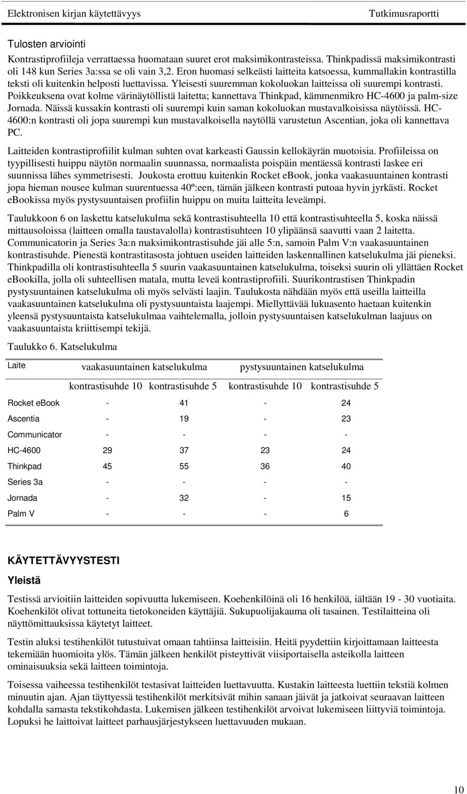 Poikkeuksena ovat kolme värinäytöllistä laitetta; kannettava Thinkpad, kämmenmikro HC-4600 ja palm-size Jornada.