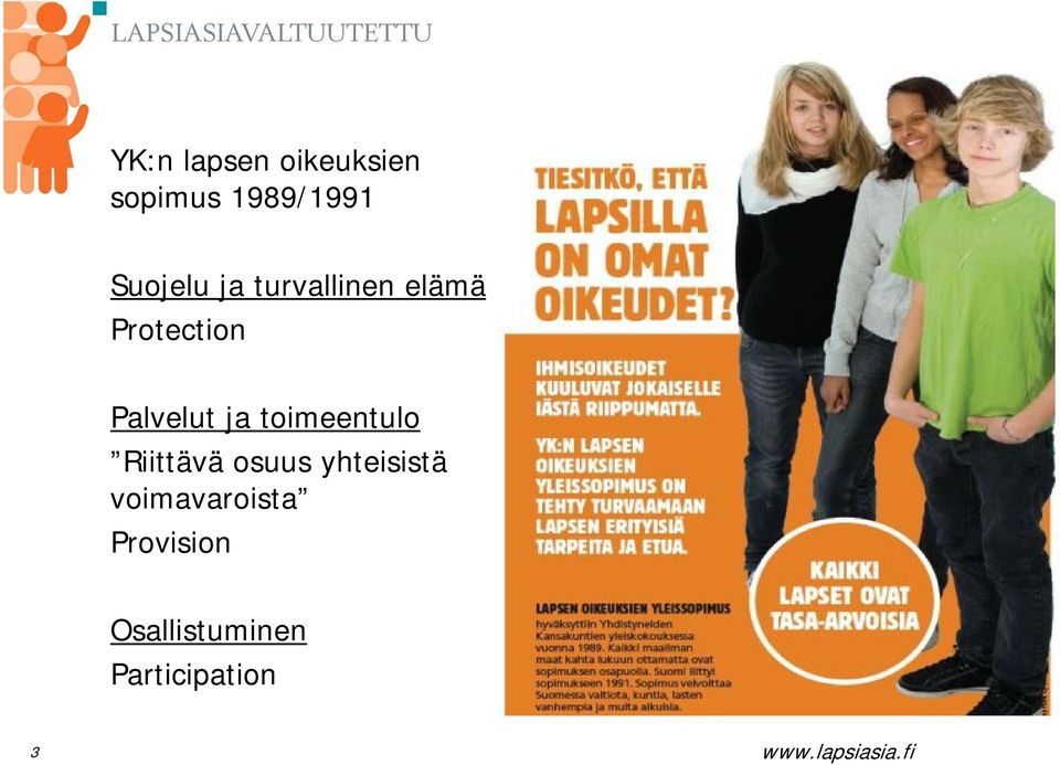 Palvelut ja toimeentulo Riittävä osuus