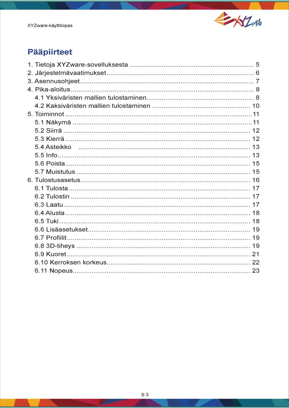 .. 12 5.4 Asteikko... 13 5.5 Info... 13 5.6 Poista... 15 5.7 Muistutus... 15 6. Tulostusasetus... 16 6.1 Tulosta... 17 6.2 Tulostin... 17 6.3 Laatu.