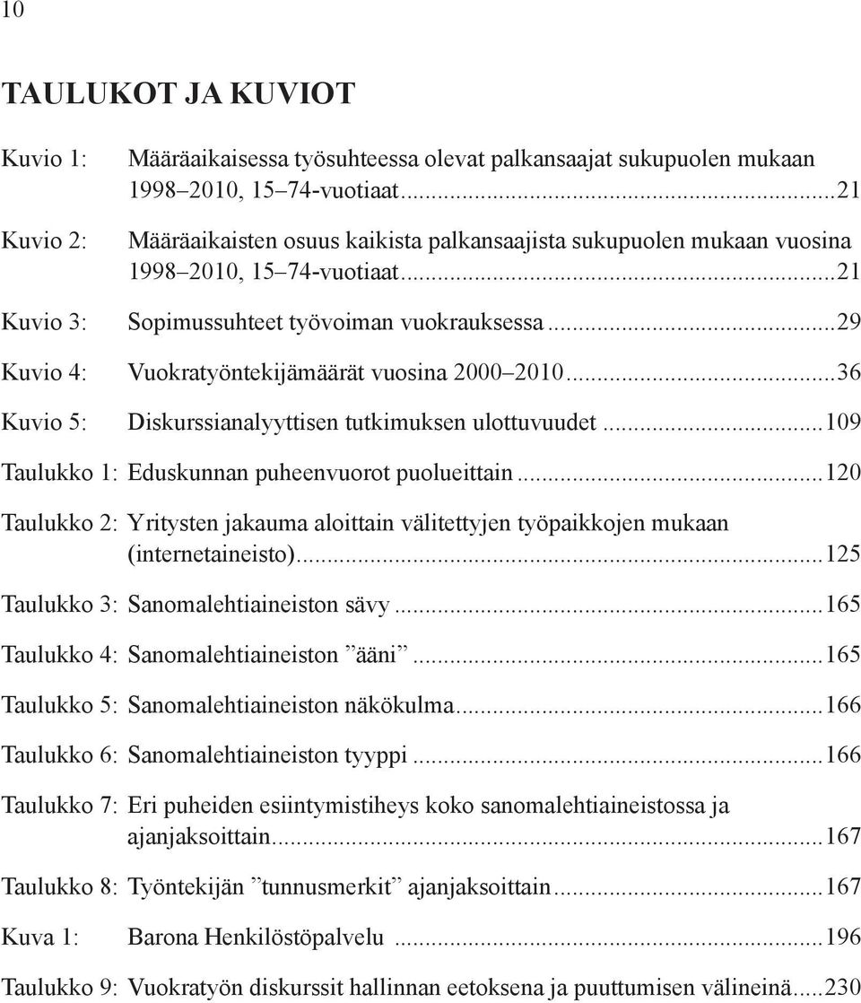 ..36 Kuvio 5: Diskurssianalyyttisen tutkimuksen ulottuvuudet...109 Taulukko 1: Eduskunnan puheenvuorot puolueittain.