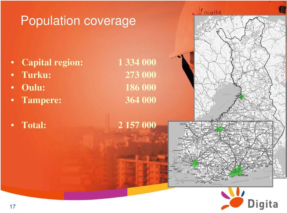 273 000 Oulu: 186 000