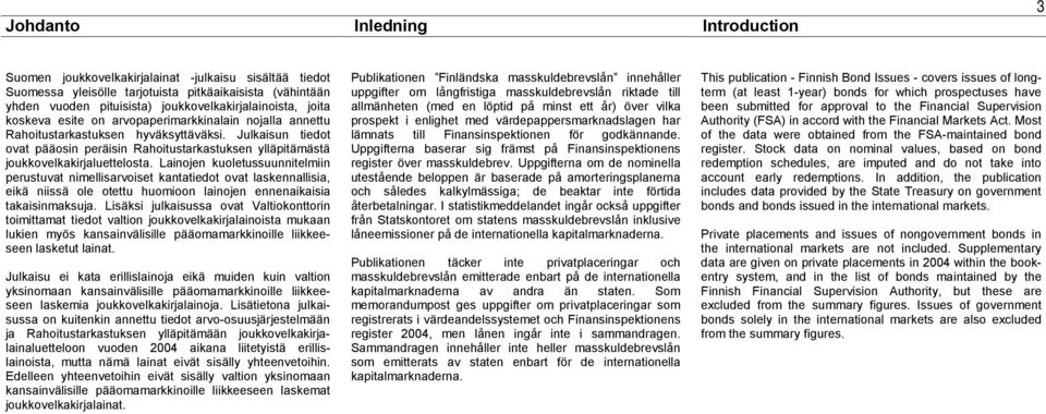 Julkaisun tiedot ovat pääosin peräisin Rahoitustarkastuksen ylläpitämästä joukkovelkakirjaluettelosta.