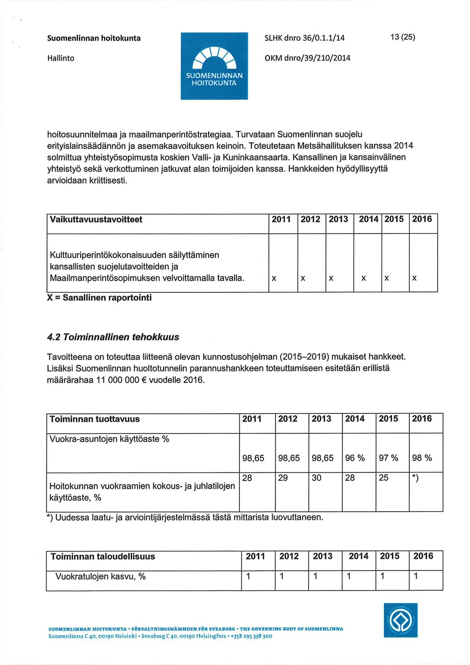 Kansallinen ja kansainvälinen yhteistyö sekä verkottuminen jatkuvat alan toimijoiden kanssa. Hankkeiden hyödyllisyyttä arvioidaan kriittisesti.