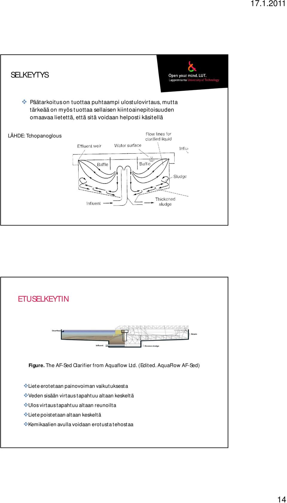 The AF-Sed Clarifier from Aquaflow Ltd. (Edited.