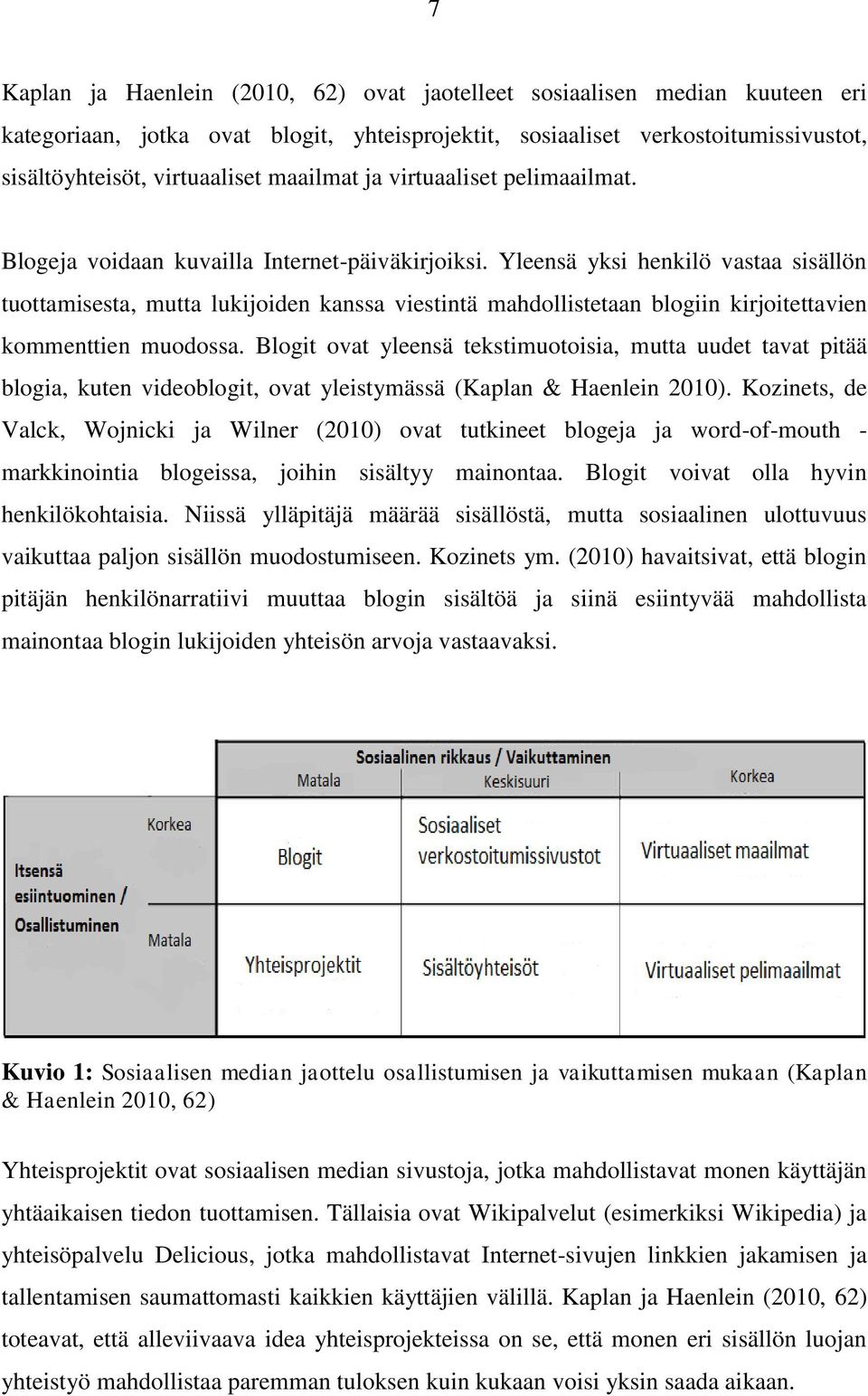 Yleensä yksi henkilö vastaa sisällön tuottamisesta, mutta lukijoiden kanssa viestintä mahdollistetaan blogiin kirjoitettavien kommenttien muodossa.