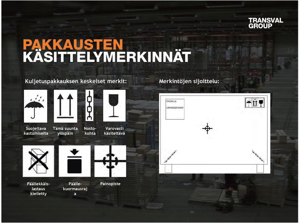 ylöspäin Nostokohta Varovasti käsiteltävä