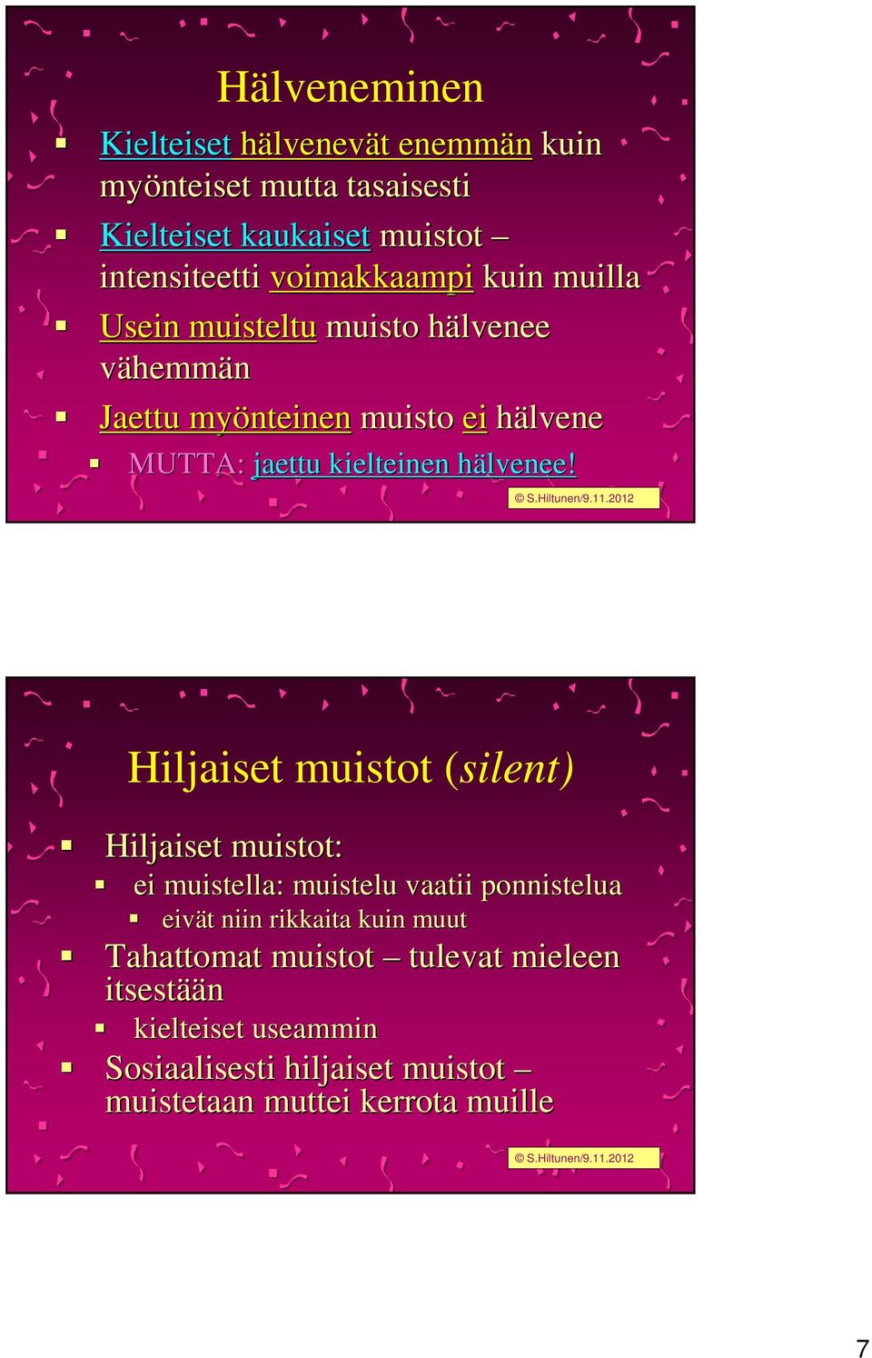 hälvenee!