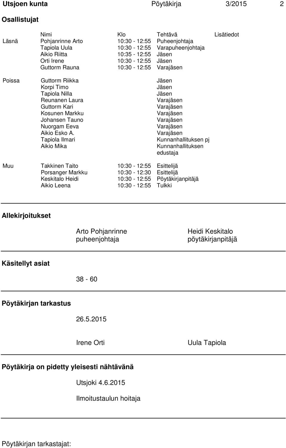 Varajäsen Johansen Tauno Varajäsen Nuorgam Eeva Varajäsen Aikio Esko A.