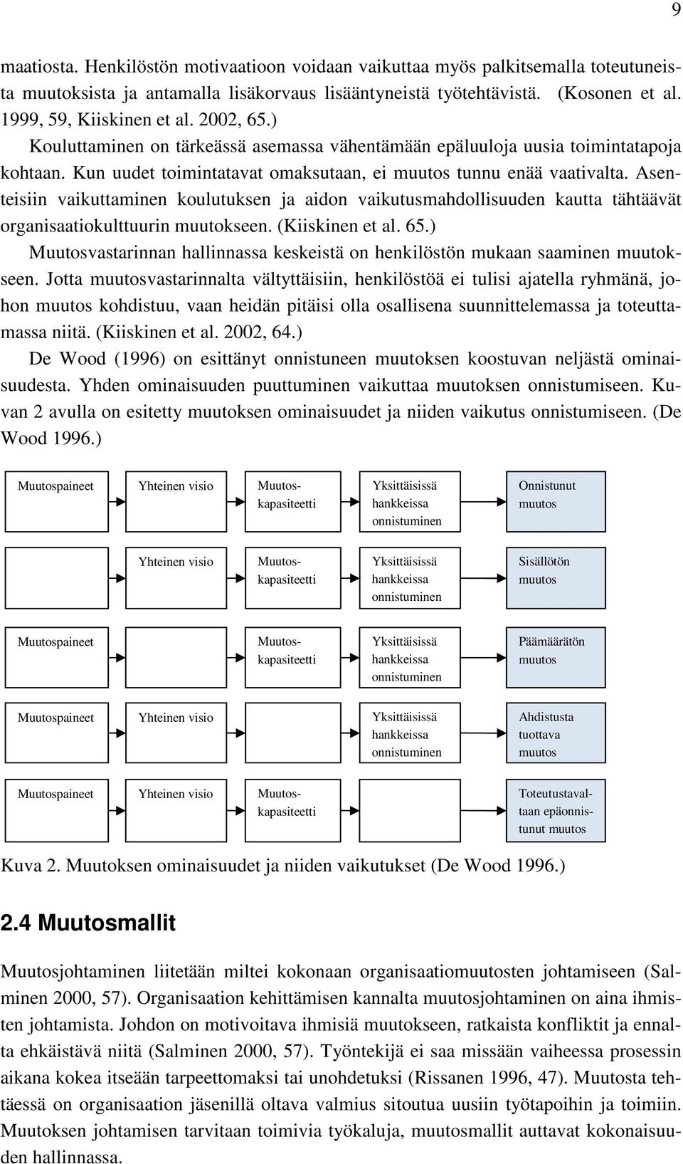 Asenteisiin vaikuttaminen koulutuksen ja aidon vaikutusmahdollisuuden kautta tähtäävät organisaatiokulttuurin muutokseen. (Kiiskinen et al. 65.