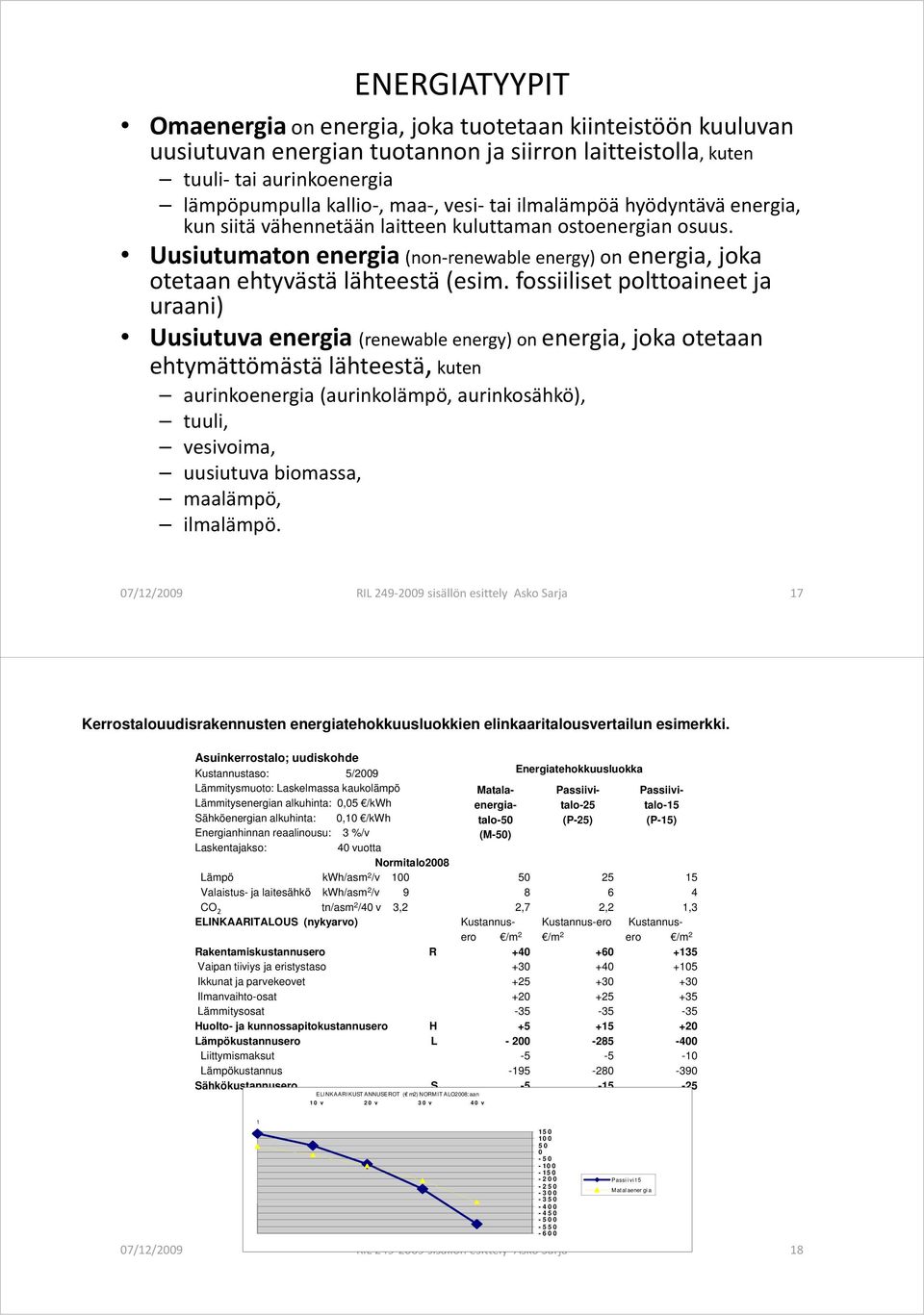 fossiiliset polttoaineet ja uraani) Uusiutuva energia (renewable energy) on energia, joka otetaan ehtymättömästä lähteestä, kuten aurinkoenergia (aurinkolämpö, aurinkosähkö), tuuli, vesivoima,