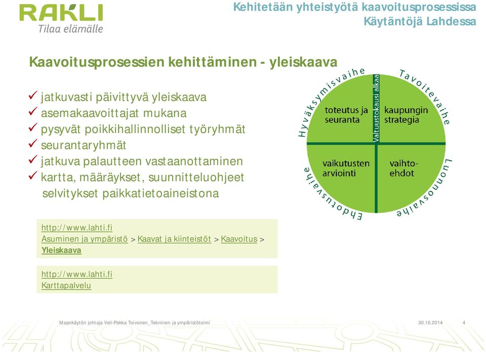 vastaanottaminen kartta, määräykset, suunnitteluohjeet selvitykset paikkatietoaineistona http://www.lahti.