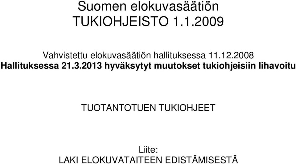 2008 Hallituksessa 21.3.