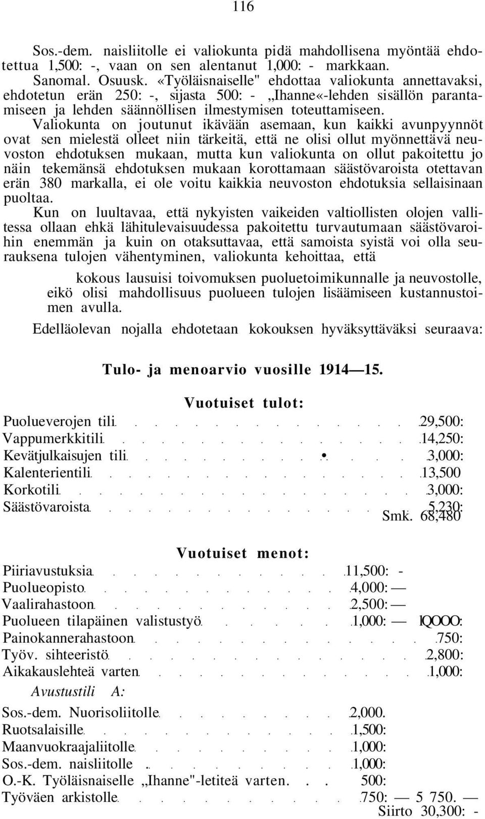 Valiokunta on joutunut ikävään asemaan, kun kaikki avunpyynnöt ovat sen mielestä olleet niin tärkeitä, että ne olisi ollut myönnettävä neuvoston ehdotuksen mukaan, mutta kun valiokunta on ollut