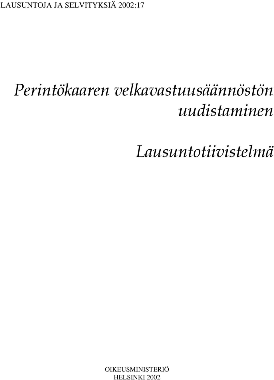 velkavastuusäännöstön