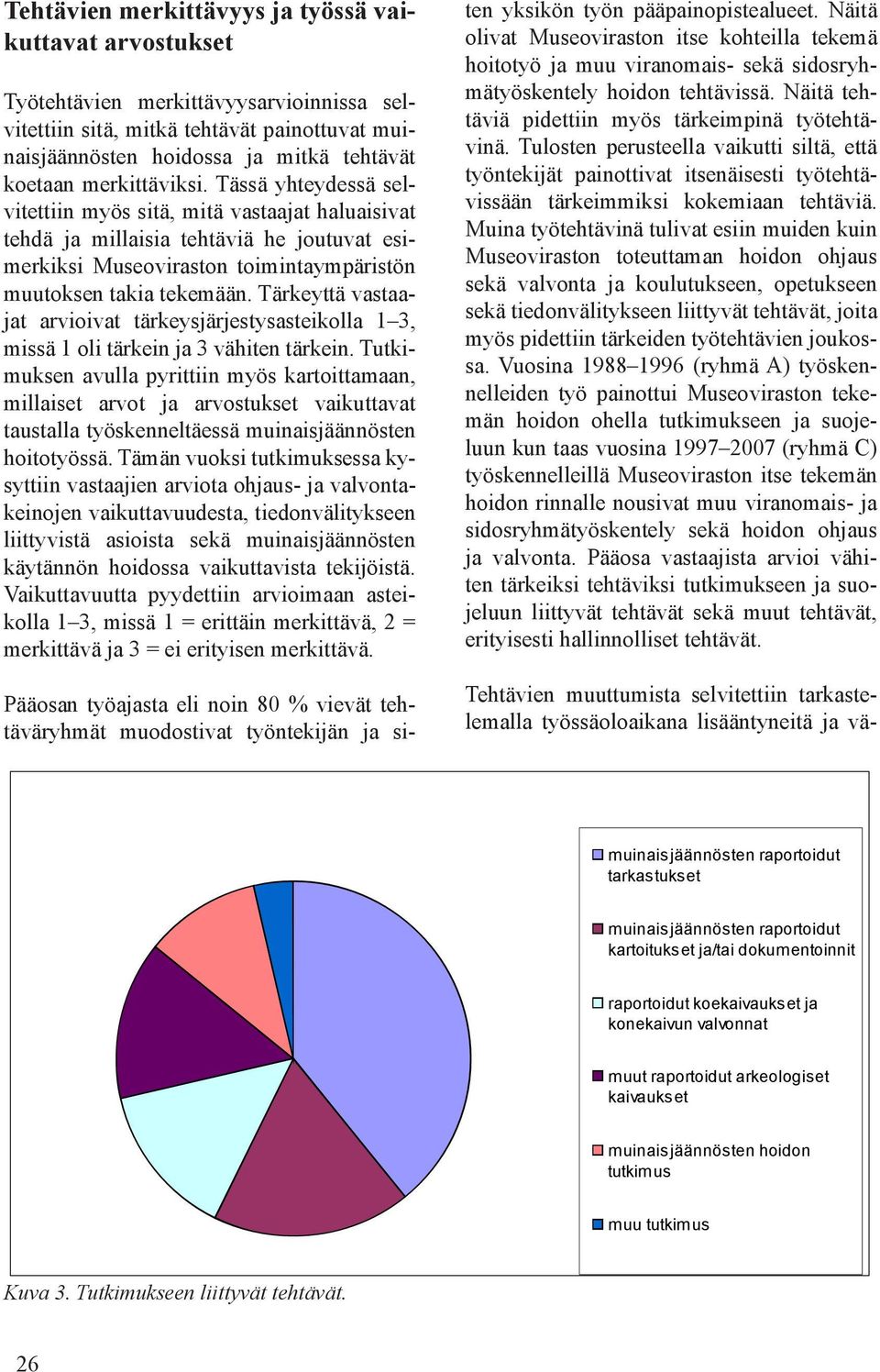 Tärkeyttä vastaajat arvioivat tärkeysjärjestysasteikolla 1 3, missä 1 oli tärkein ja 3 vähiten tärkein.