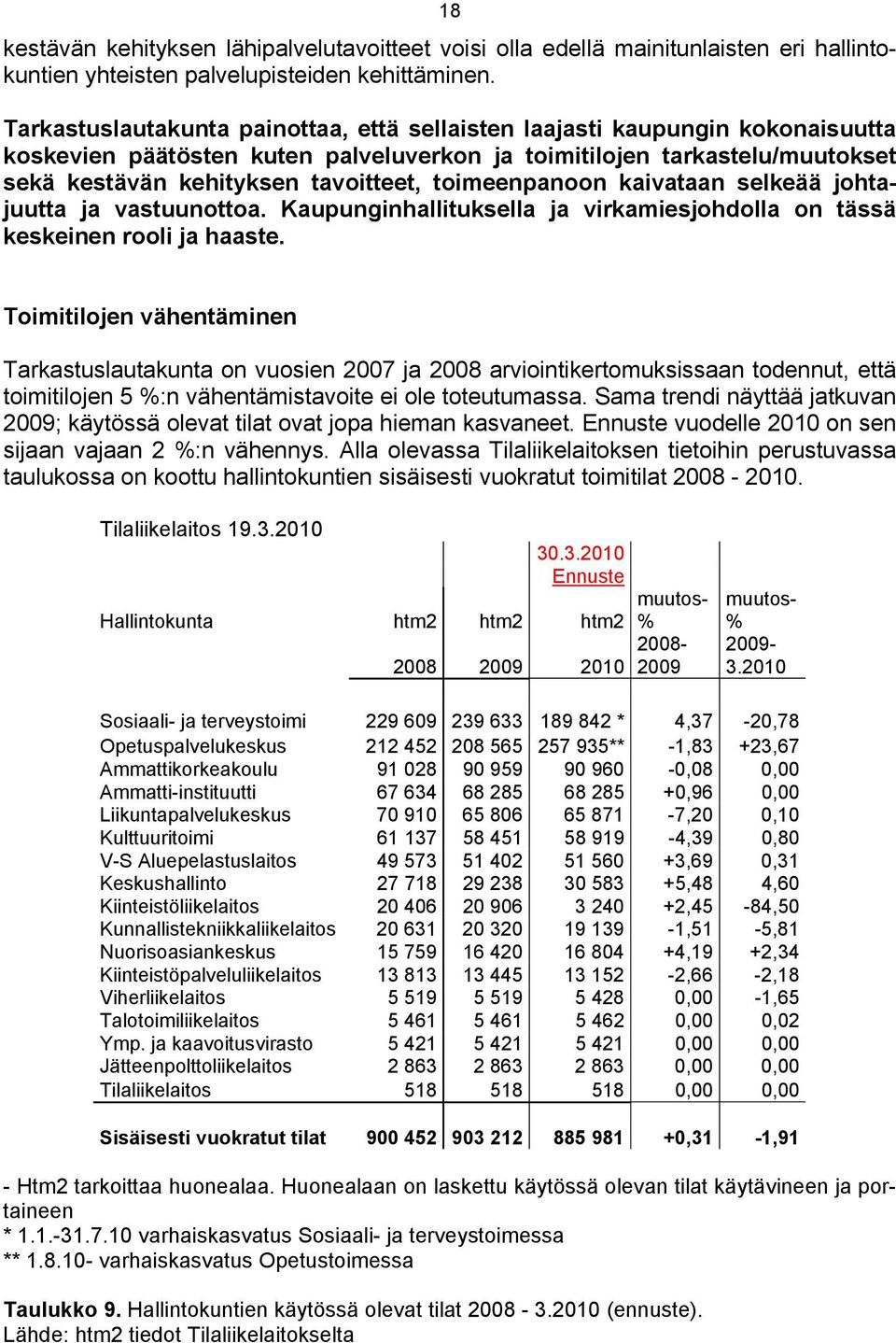 toimeenpanoon kaivataan selkeää johtajuutta ja vastuunottoa. Kaupunginhallituksella ja virkamiesjohdolla on tässä keskeinen rooli ja haaste.