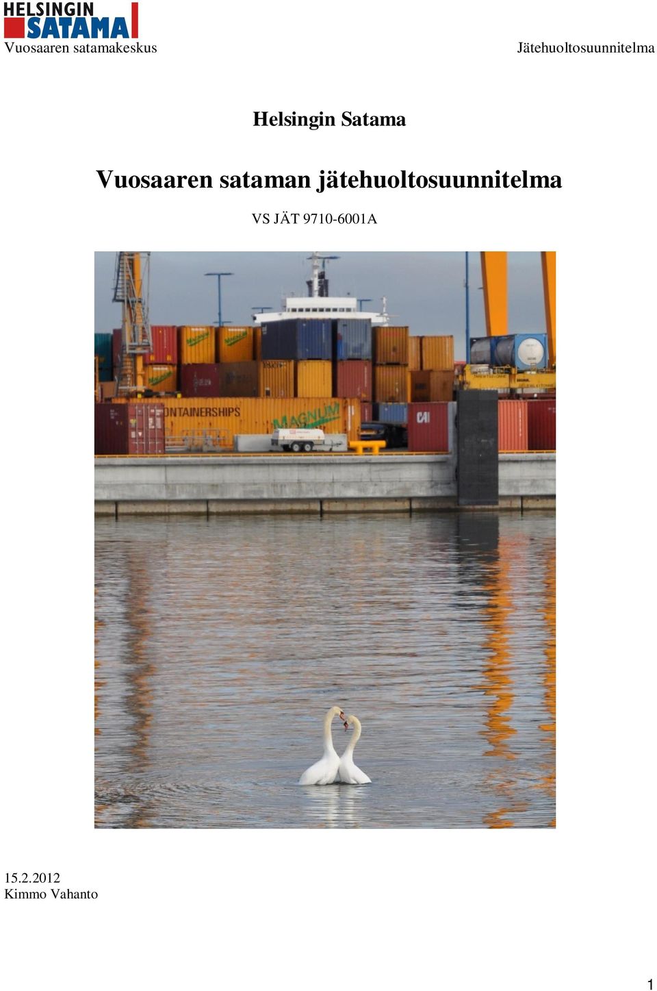 jätehuoltosuunnitelma VS