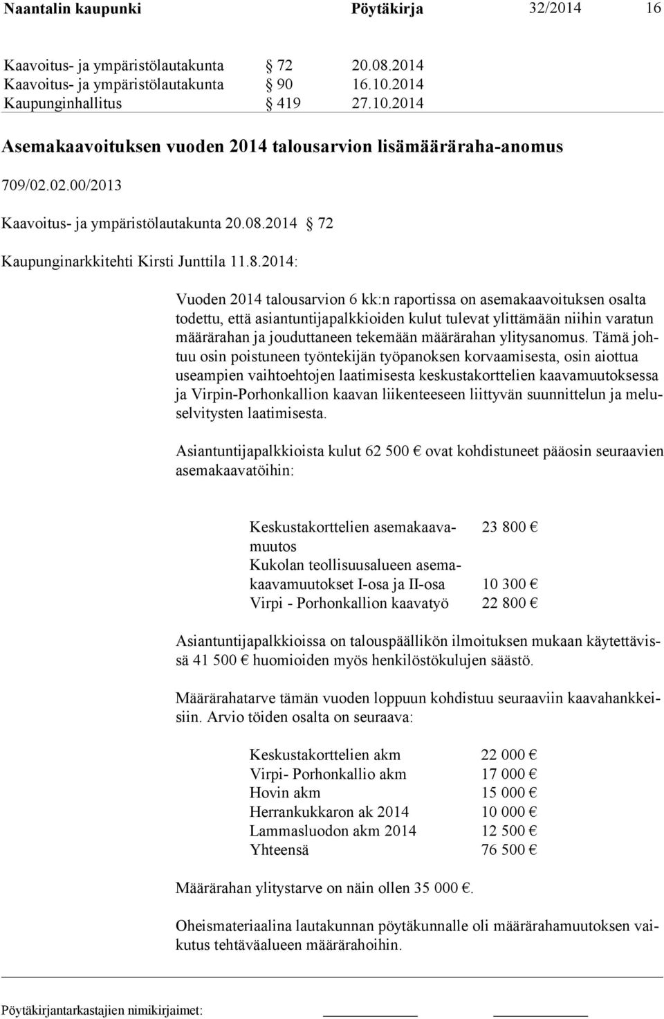 2014 72 Kaupunginarkkitehti Kirsti Junttila 11.8.