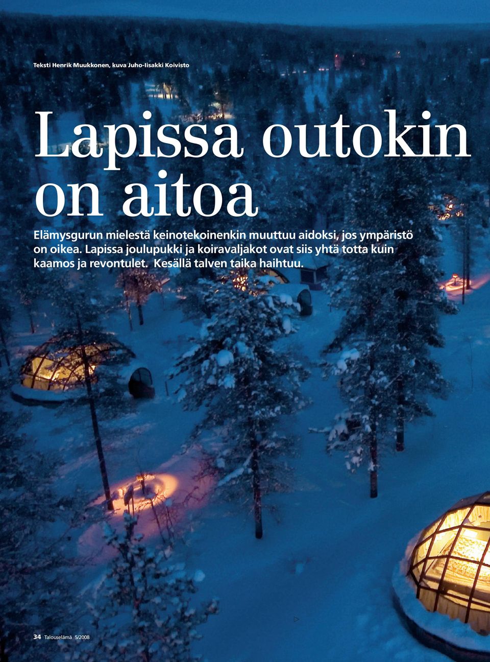 ympäristö on oikea.