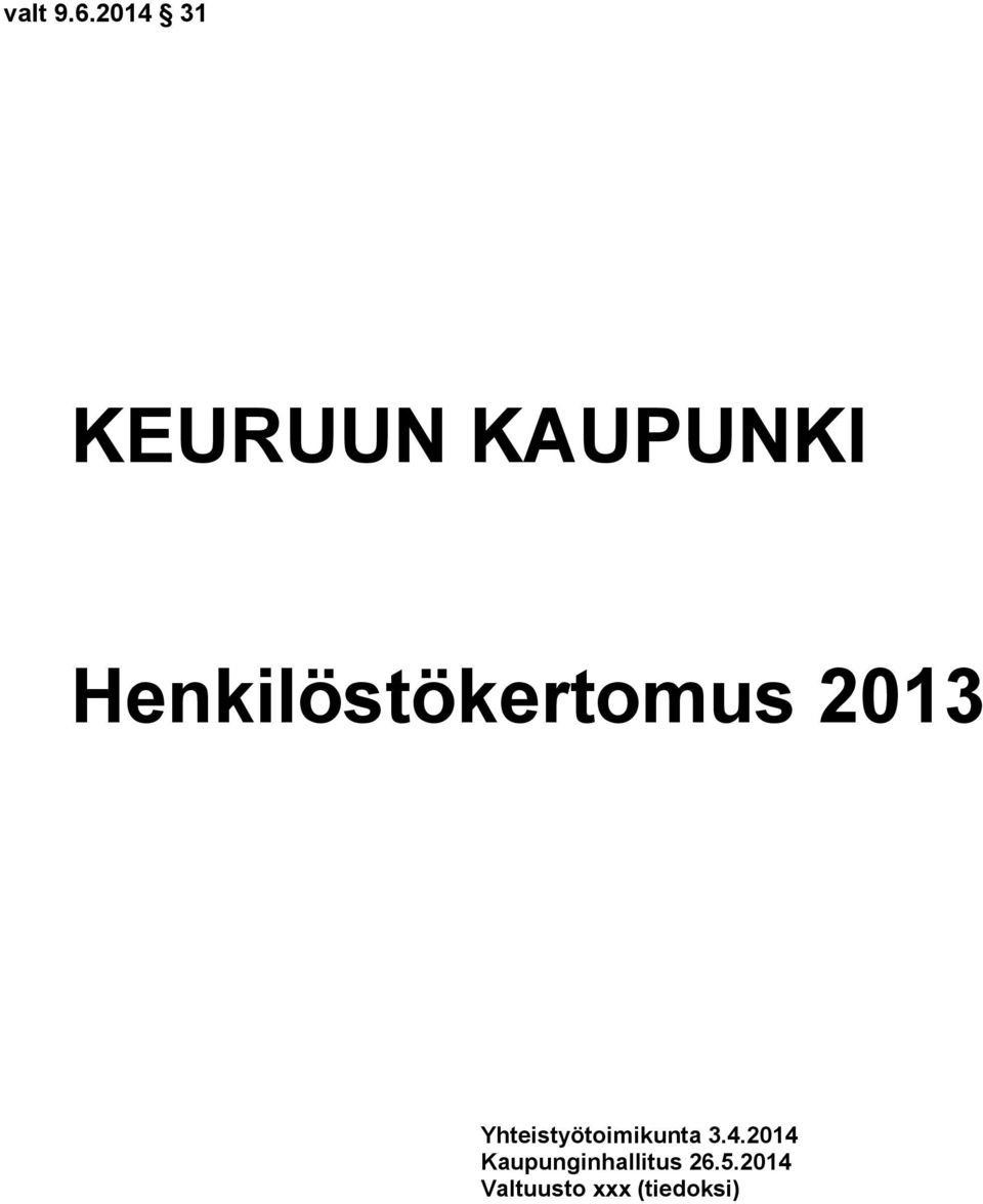 Yhteistyötoimikunta 3.4.