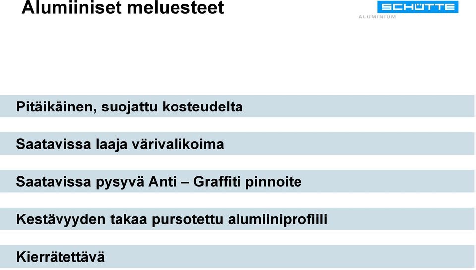 Saatavissa pysyvä Anti Graffiti pinnoite