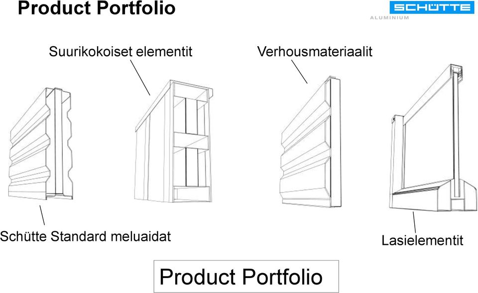 Verhousmateriaalit Schütte