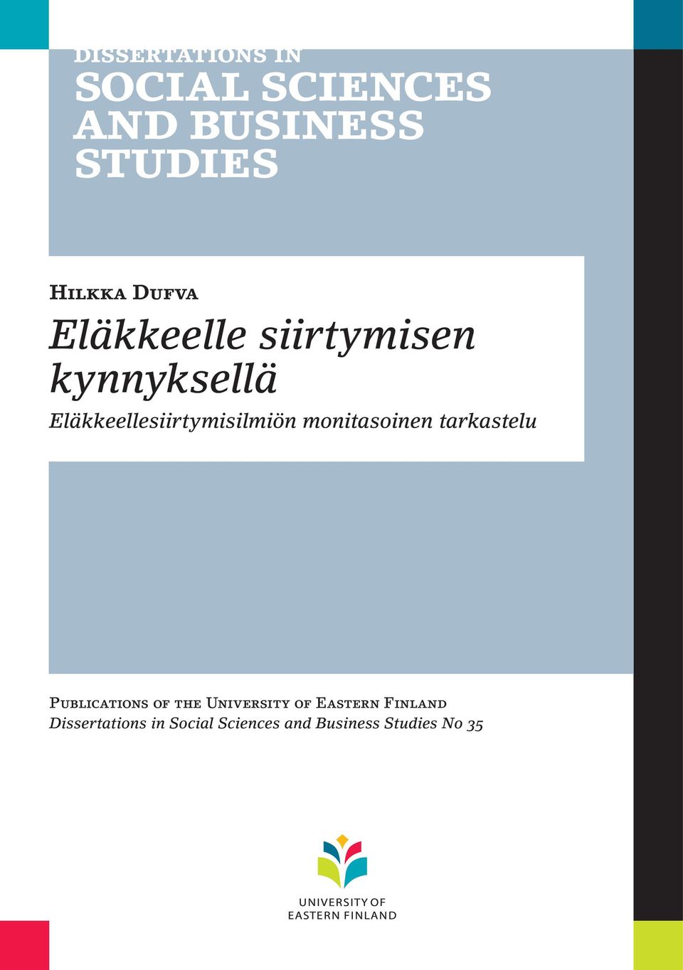 Publications of the University of Eastern Finland