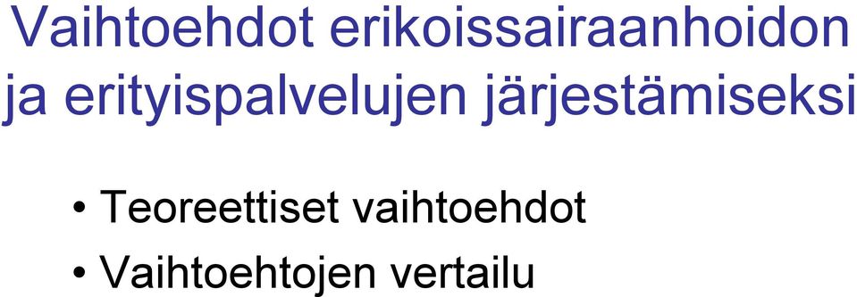 erityispalvelujen