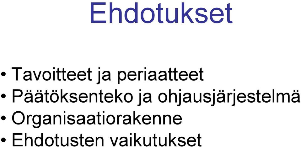 ohjausjärjestelmä