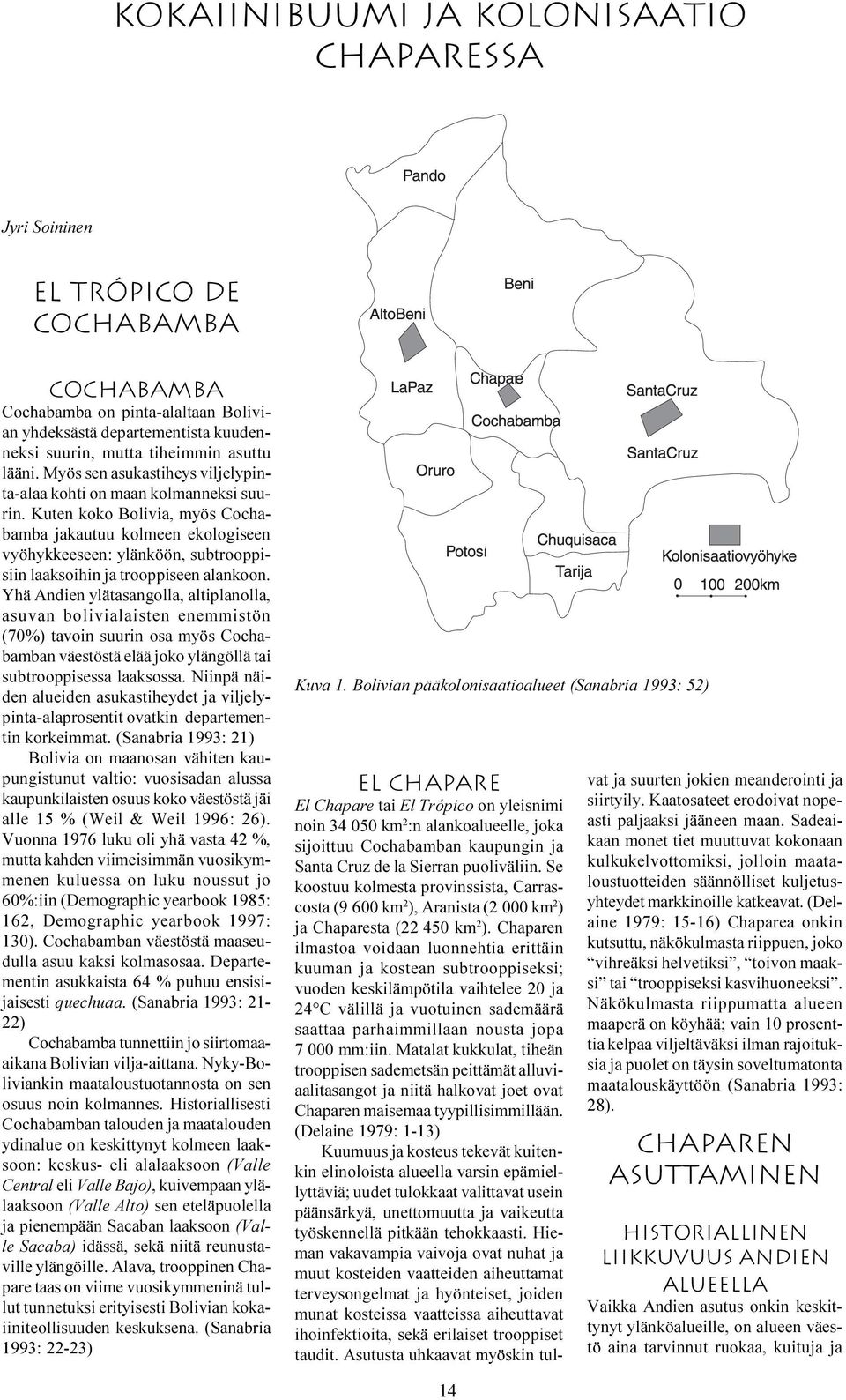 Cochabamba Kolonisaatiovyöhyke