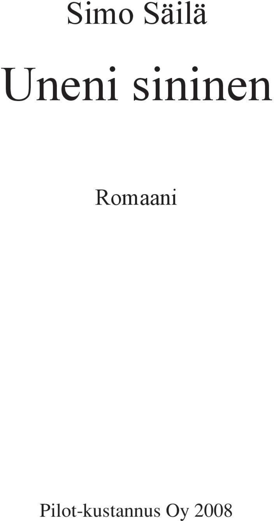 Romaani