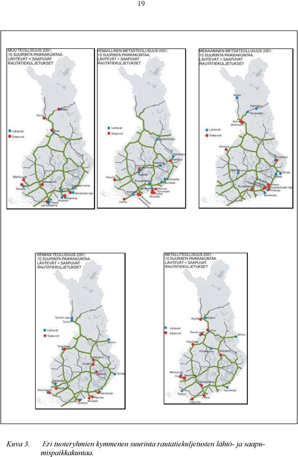 kymmenen suurinta