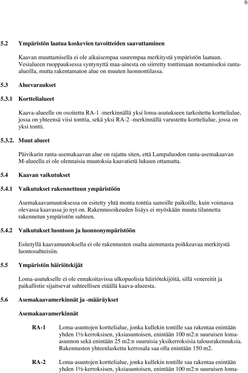 Aluevaraukset 5.3.