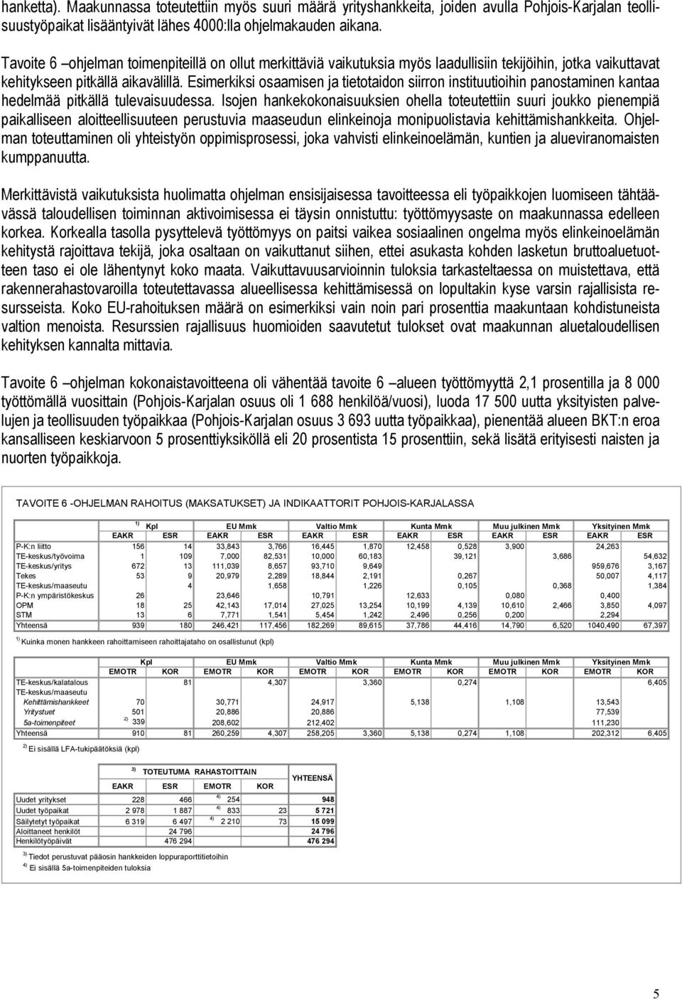 Esimerkiksi osaamisen ja tietotaidon siirron instituutioihin panostaminen kantaa hedelmää pitkällä tulevaisuudessa.