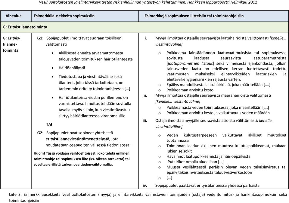 toimintaohjeessa [ ] Häiriötilanteissa viestin perillemeno on varmistettava.