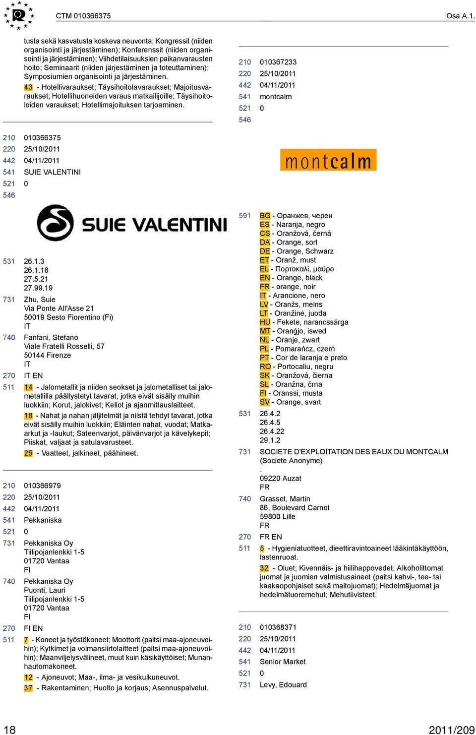 tusta sekä kasvatusta koskeva neuvonta; Kongressit (niiden organisointi ja järjestäminen); Konferenssit (niiden organisointi ja järjestäminen); Viihdetilaisuuksien paikanvarausten hoito; Seminaarit