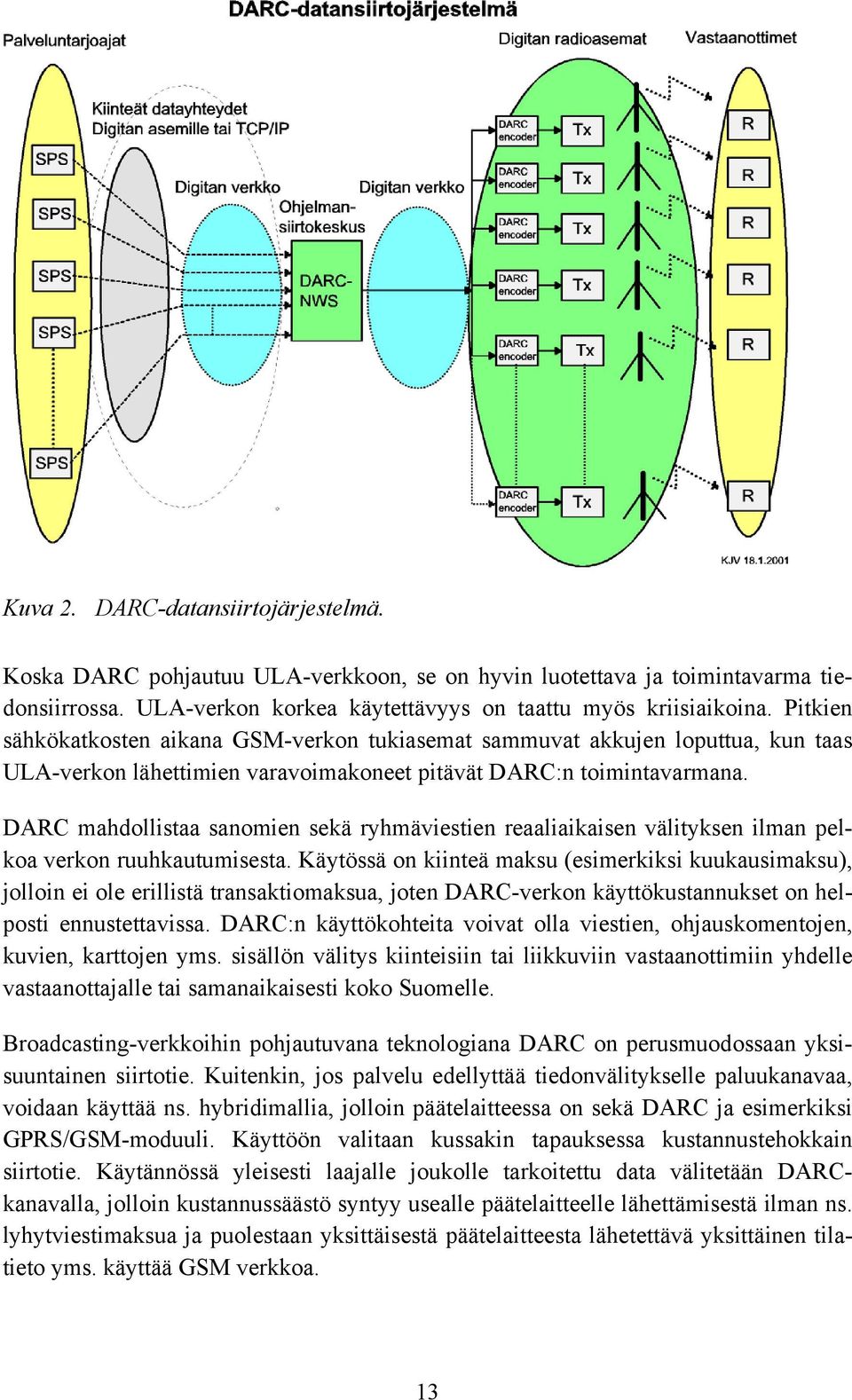 DARC mahdollistaa sanomien sekä ryhmäviestien reaaliaikaisen välityksen ilman pelkoa verkon ruuhkautumisesta.