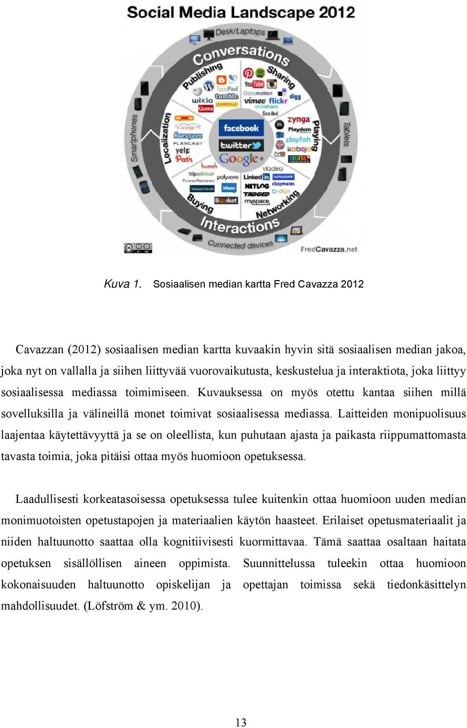 keskustelua ja interaktiota, joka liittyy sosiaalisessa mediassa toimimiseen. Kuvauksessa on myös otettu kantaa siihen millä sovelluksilla ja välineillä monet toimivat sosiaalisessa mediassa.