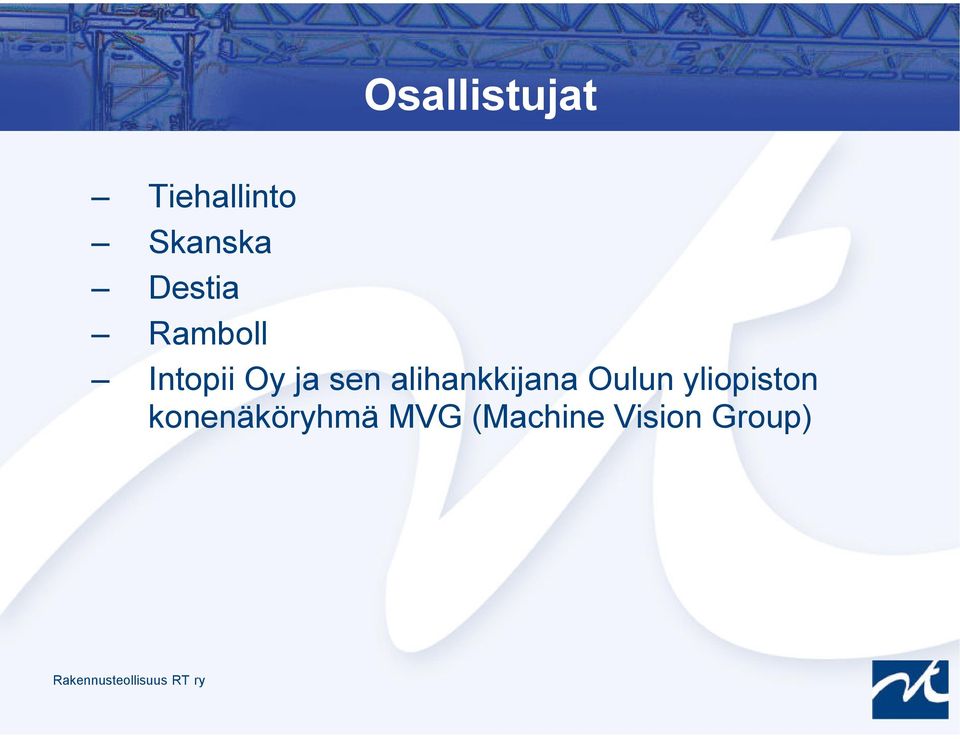 alihankkijana Oulun yliopiston
