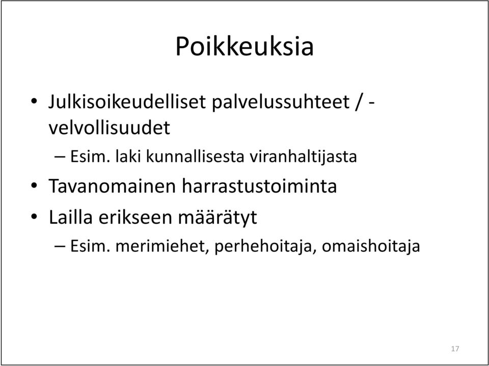laki kunnallisesta viranhaltijasta Tavanomainen